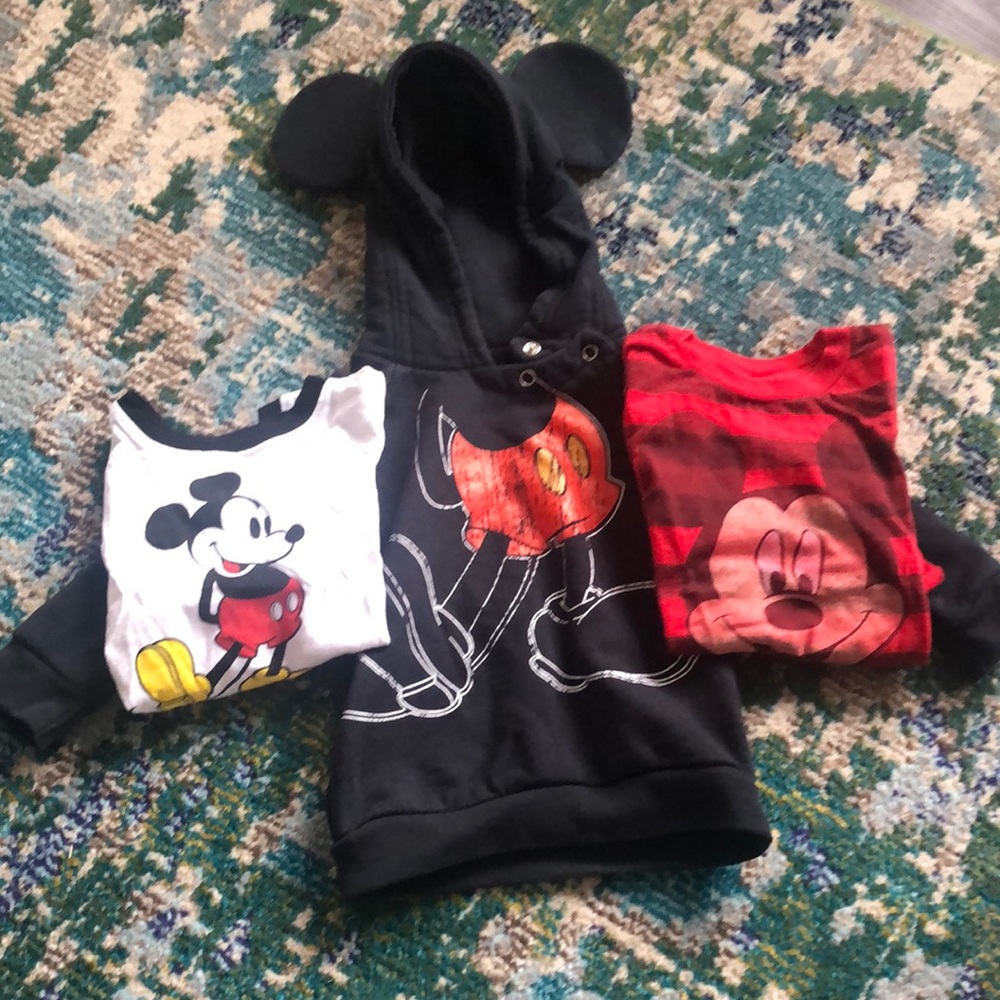 Mickey Mouse Disney world shirts and sweatshirt